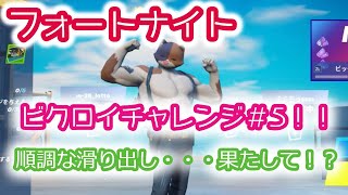【フォートナイト小5実況】ソロでビクロイチャレンジシリーズ#5　編集色々変えてみました♪