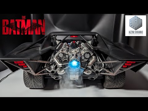 Giant 2022 Batmobile Review & Unboxing 1:6 Scale Model by Jazzinc Dioramas. The Batman.