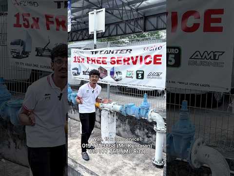 15x FREE SERVICE untuk model terhad - memang berbaloi