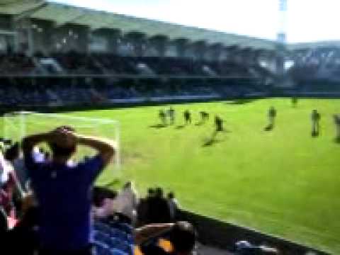 Penalty fallado por el Pontevedra contra el Vecindario.