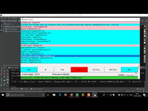 Music Player With Tkinter Python With Code