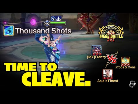 Cleave teams you should have. Here are our builds in Top Tier Siege Battle  XD