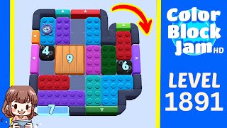 Soluzione del Livello 1891 di Color Block Jam