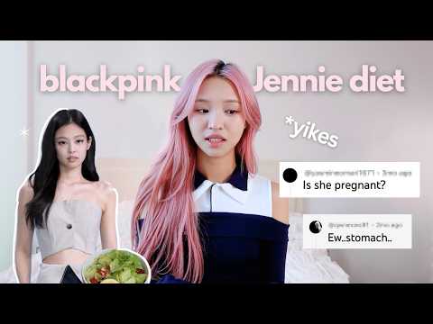 I tried BLACKPINK JENNIE's Diet + Workouts for a week cuz ppl called me pregnant lol