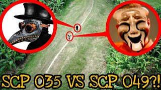drone menangkap sosok scp 035 vs scp 049 part 3 terseram