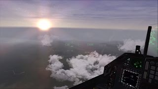 Falcon BMS - Battle for Balkans - Episode 23 - Escorting and Enjoying Sceneries