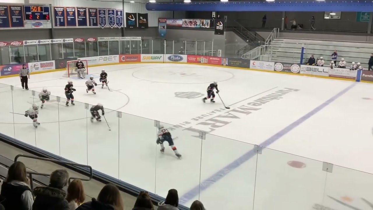 Game 26 Sioux Falls 3-2: Ronan scores Aiden assist