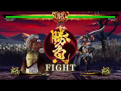 Samsho - TheDoctaMario (Genjuro) vs Hecatom (Iroha) Casual Matches 05