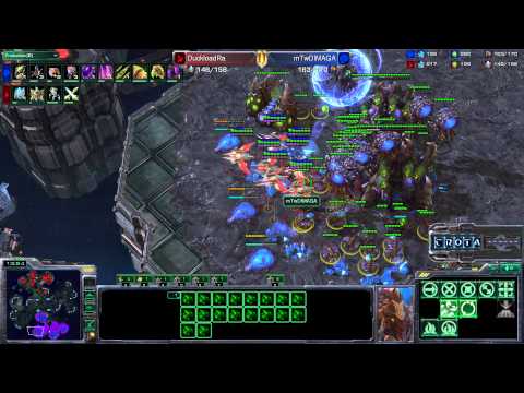 StarCraft 2 - DuckloadRa (P) vs DIMAGA (Z) -G5- on Terminus  - SC855