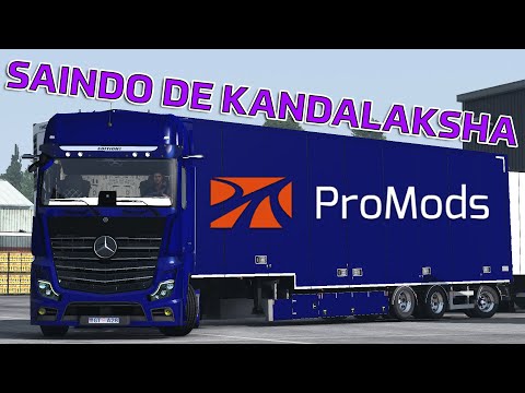 [1.38]MERCEDES BENZ ACTROS MP5  - KANDALAKSHA/TORNIO - UMA AVENTURA NA RÚSSIA! - PROMODS