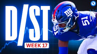 Defense (D/ST) Start Em / Sit Em - Fantasy Football 2025 Week 17