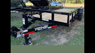 2025 Top Hat Equipment Hauler 14K 18x83 HT14 | Heavy-Duty Utility Trailer Built to Perform
