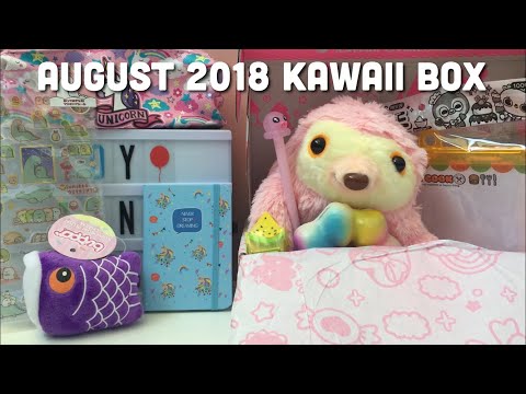 Kawaii Box - August 2018 (Get $5 Off a Subscription) | Toy Tiny Video