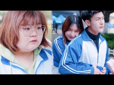 The fat girl thought that the boy had a GF to give up his confession, and the ending was too sweet💕~