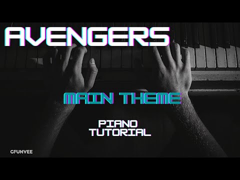 Avengers Endgame/Infinity War Main Theme!!! Piano Tutorial! *Beginner & Hard*