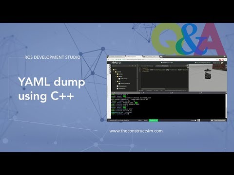 [ROS Q&A] 065 - YAML dump using C++