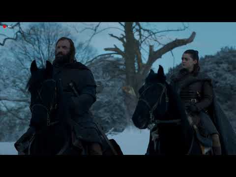 Arya Stark se marcha con el Perro hacia el Sur - GoT - Español Latino