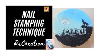 Nail Stamping & Ombre Technique Recreation Plus LIVE Giveaway | Gel Polish Art | Resin Jewelry
