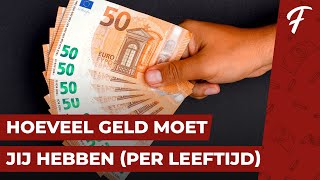 HOEVEEL GELD MOET JIJ HEBBEN? (PER LEEFTIJD) - SPAREN EN BELEGGEN