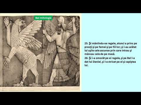 Biblia Vechiul Testament  Istoria omorârii balaurului și a sfărâmării lui Bel