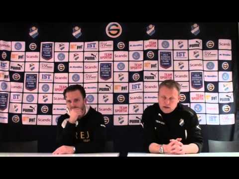 Presskonferens efter Östers IF - IK Frej Täby