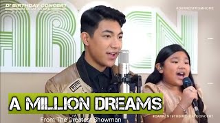 Darren Espanto - A Million Dreams | D&#39; Birthday Concert From Home | Duet with sister Lynelle Espanto