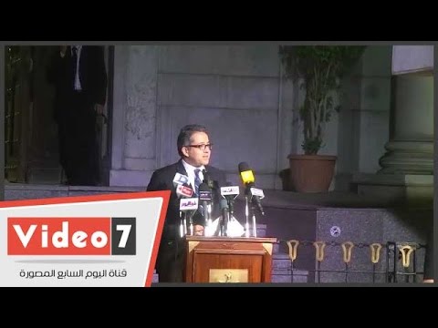 وزير الآثار فتح ابواب المتحف المصرى ليلاً للزائرين.. ويؤكد مصر آمنة