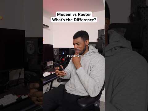 Modems vs Routers 🤔