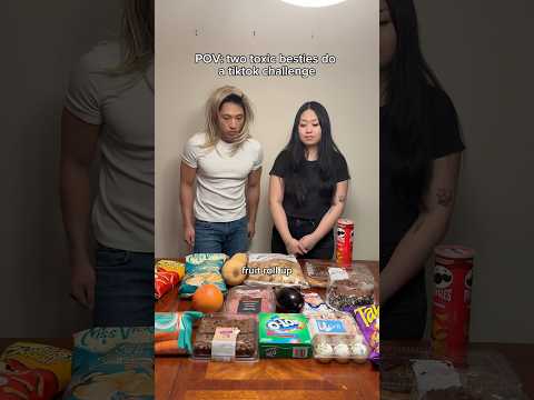 TWO TOXIC BESTIES (GRAB THE CANDY CHALLENGE) 🍭 #shorts #comedy #parody #challenge