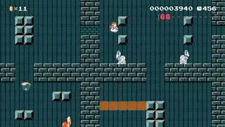 Classic Zelda Dungeon by Emily - SUPER MARIO MAKER - No Commentary 一