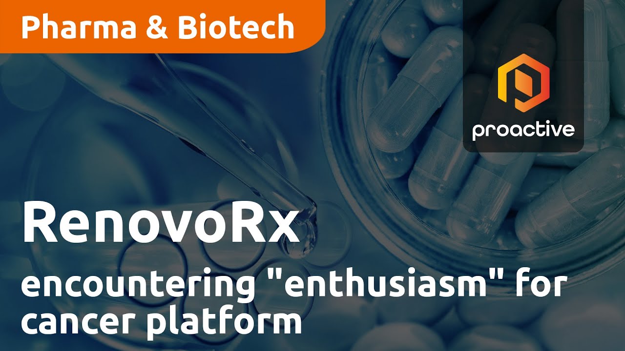 RenovoRx encountering "a lot of enthusiasm" for innovative cancer platform