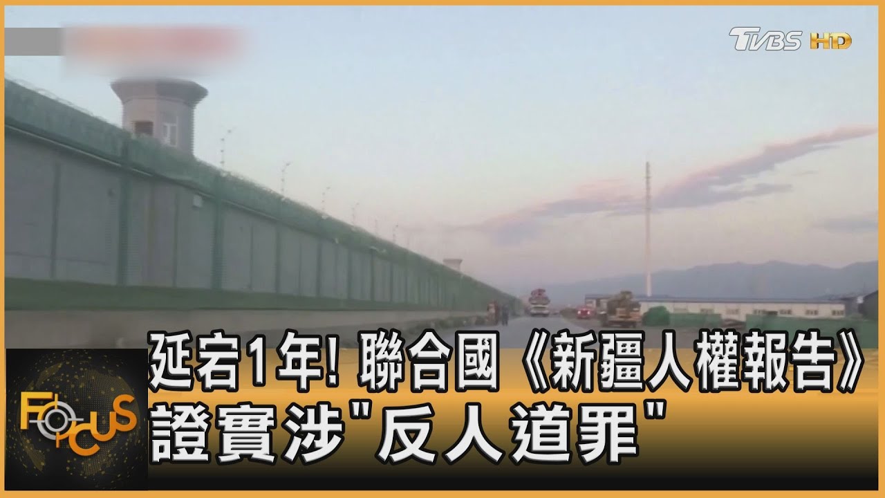 延宕1年!聯合國《新疆人權報告》證實涉「反人道罪」