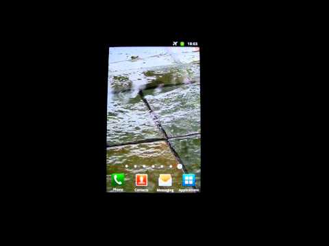 Rain Ripples Live Wallpaper HD Video