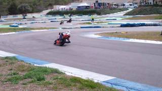 preview picture of video 'Honda NSF100 training: Spanish Trip 2011 (2)'