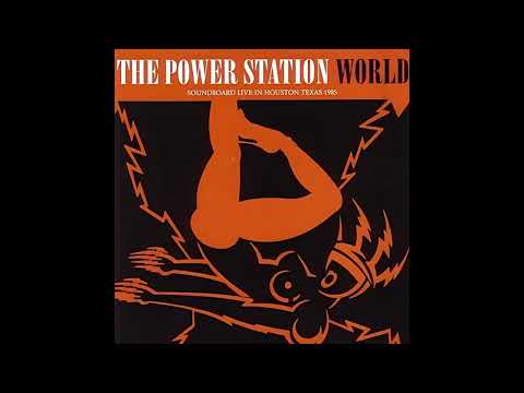 The Power Station パワー・ステーション / LIVE ライヴ 1985 / Houston ヒューストン