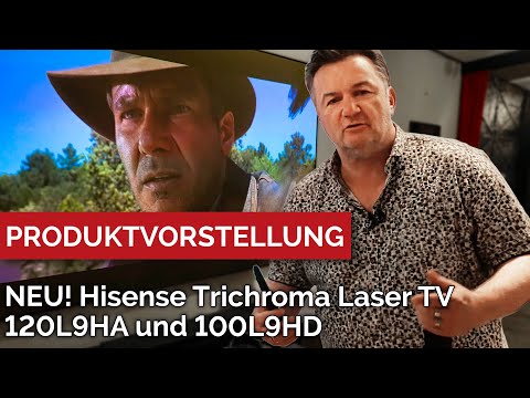 Jetzt Hisense 100"L9 mit ALR Leinwand für 3499 Euro. Das kann der LaserTV. Ausführliche Vorstellung.