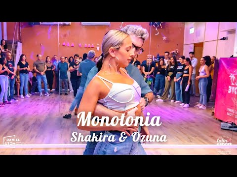 Monotonia Shakira & Ozuna - Daniel y Tom Bachata Groove Demo