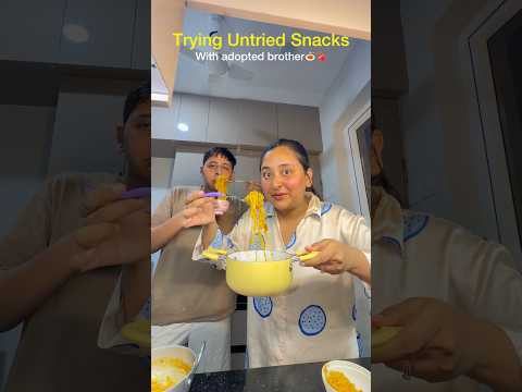 Trying Untried Snacks #minivlog #ytshorts #shorts