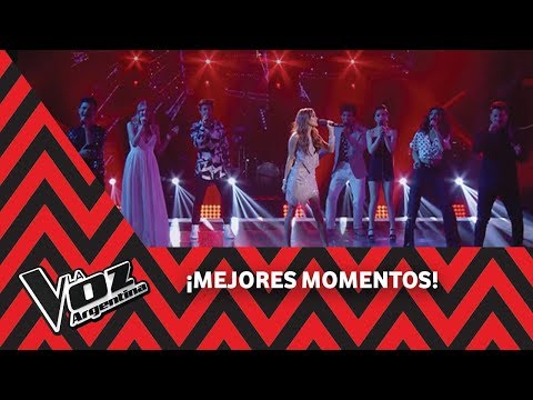 Tini Stoessel y su equipo cantan "Por qué te vas" - La Voz Argentina 2018