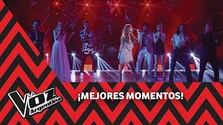 Tini Stoessel y su equipo cantan &quot;Por qué te vas&quot; - La Voz Argentina 2018