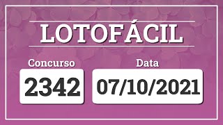 Capa de LOTOFÁCIL 2342