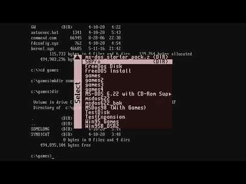 Installing DOS on the MiSTer FPGA - part 2