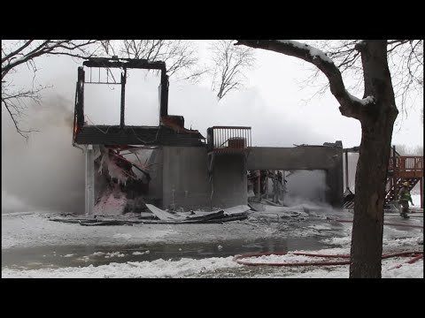 Video: House Fire, Cottage Row, Cedar Falls Dec. 23, 2022