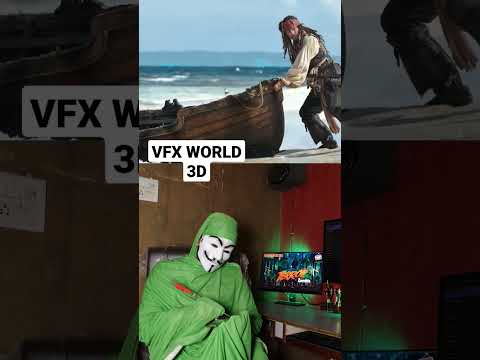 Vfx World 3D  VfX Breakdown #shorts #shortvideo #viral #vfx #cgi