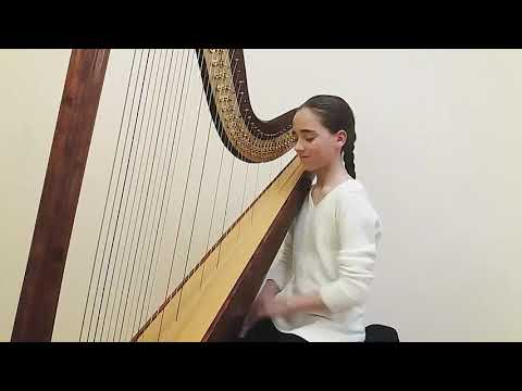 F.J.Naderman - Sonatina op.92 Nr.3 B-Dur.  Maria Pogolski, Harfe