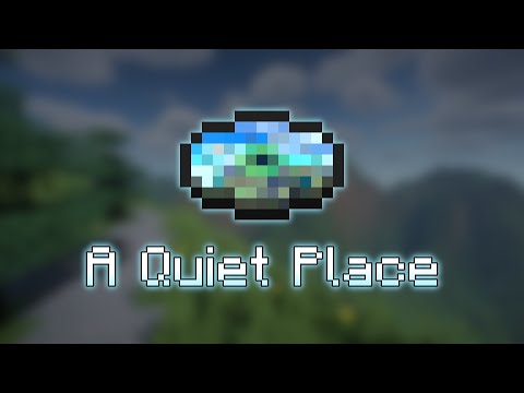 A Quiet Place - Fan Made Minecraft Music Disc
