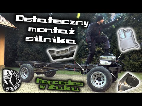 WELDING THE FRAME AND CUTTING THE SLIDE - i.e. final assembly of the engine - ŻUK KAMPER #23