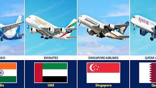 Largest Airlines From Different Countries