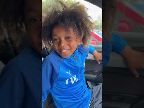 Isaiah’s football academy routine #shorts