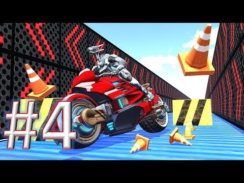 US Police Robot Bike Stunts gameplay walkthrough 4 android & ios